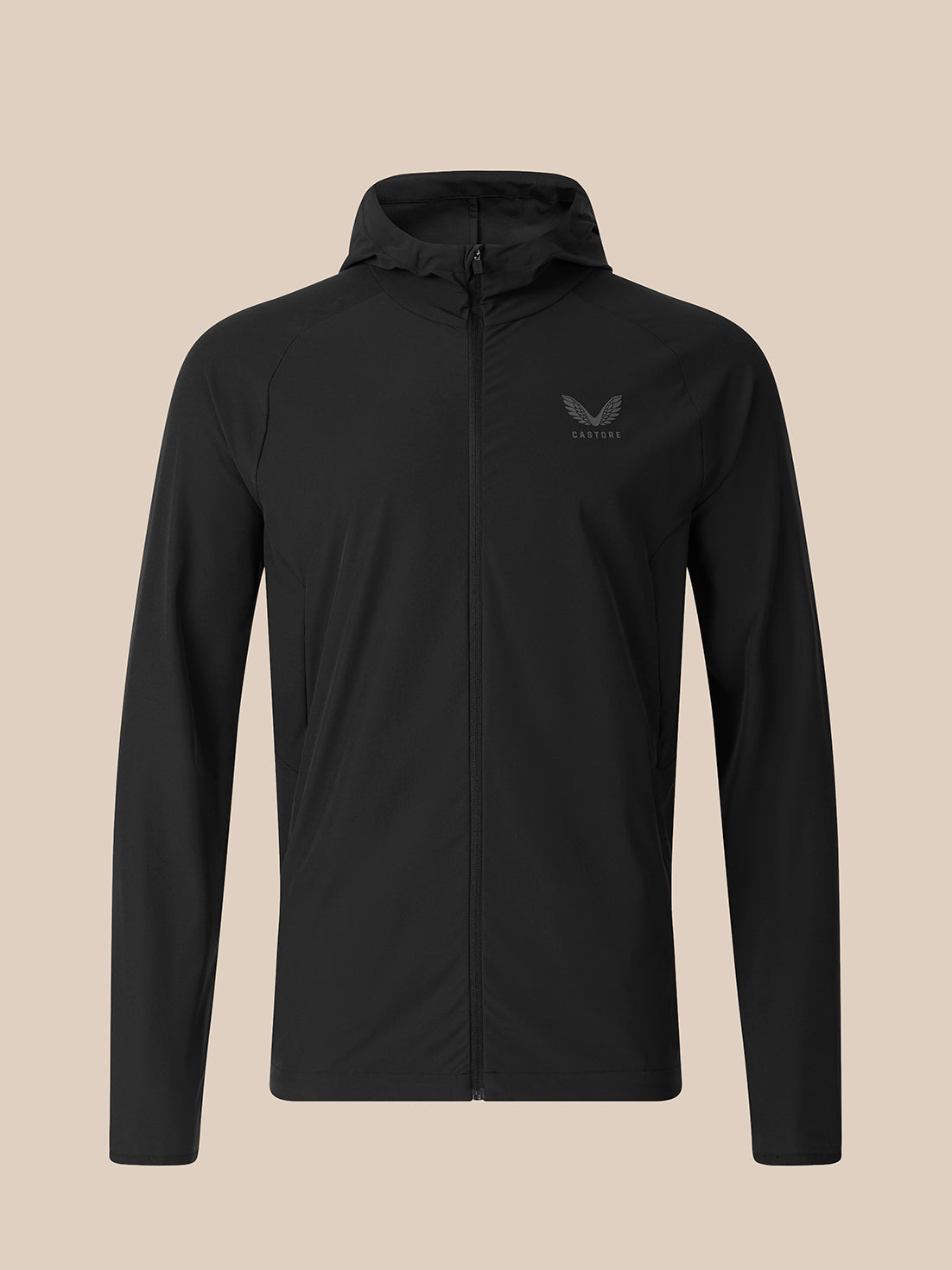 Cortavientos de manga larga Apex Slim Fit de hombre – Negro - Negro