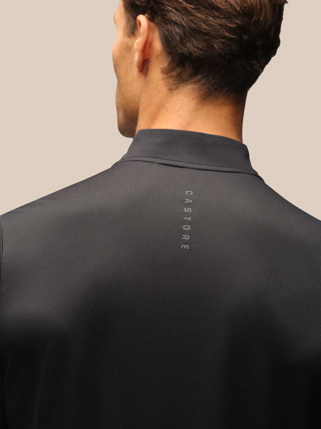 Men's Adapt Long Sleeve Quarter Zip - Black - Black