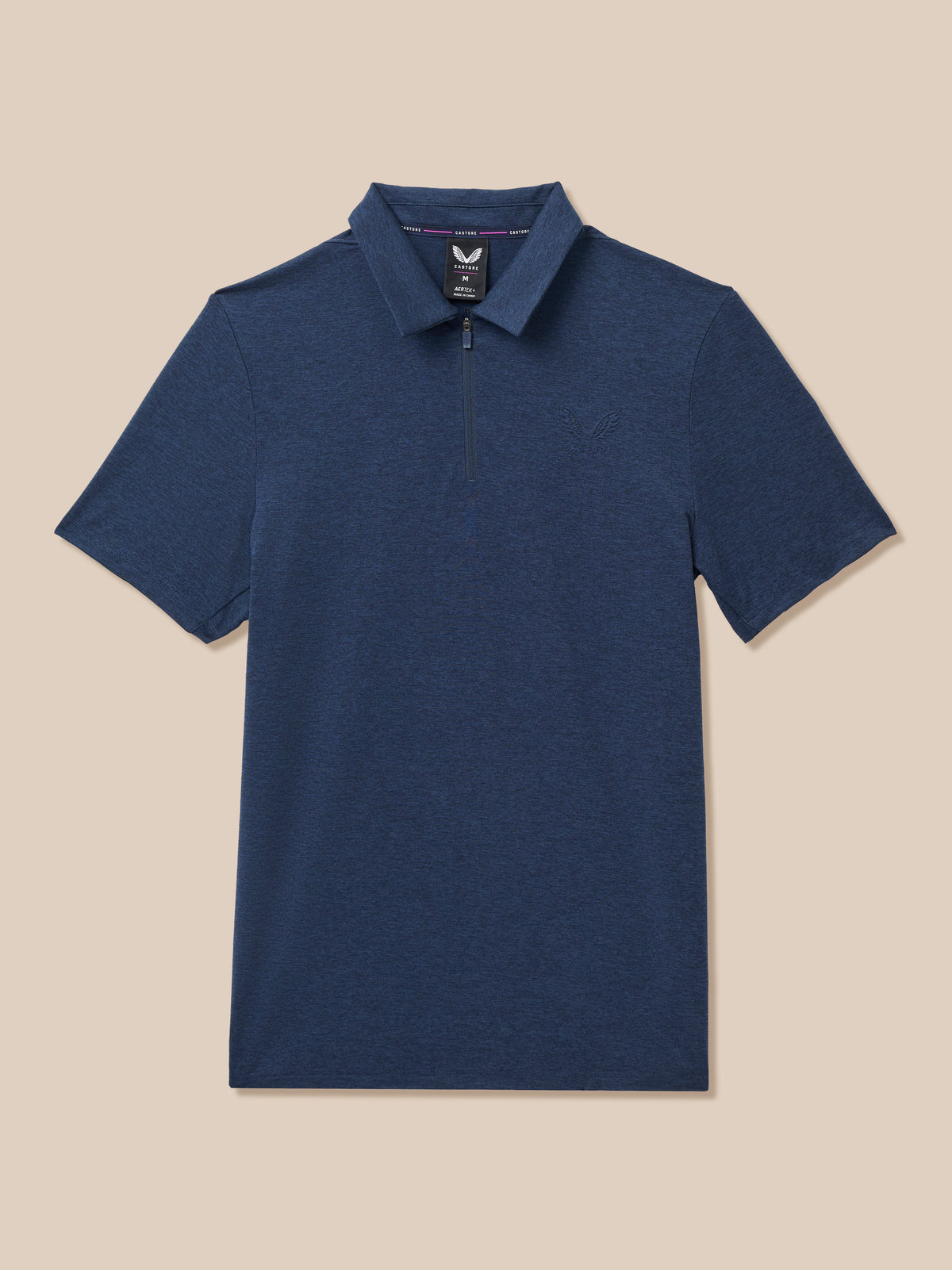 Men's Elevated Lifestyle Short Sleeve Polo - Navy - Navy