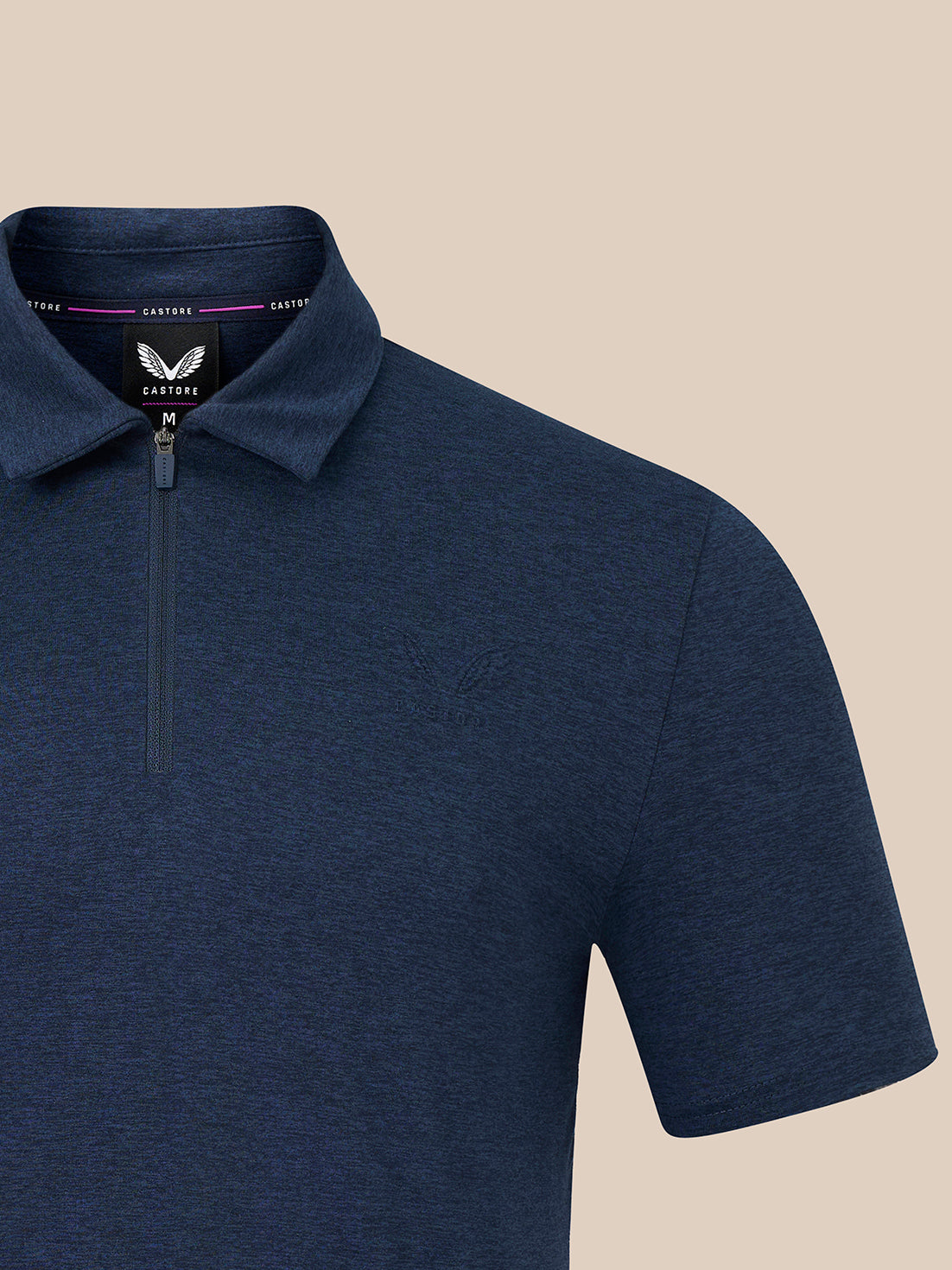 Men's Elevated Lifestyle Short Sleeve Polo - Navy - Navy