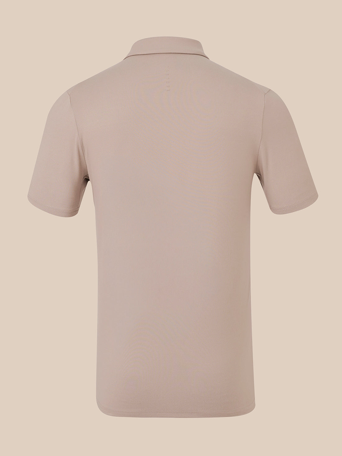 Heren Elevated Lifestyle poloshirt met korte mouw – taupe - Taupe