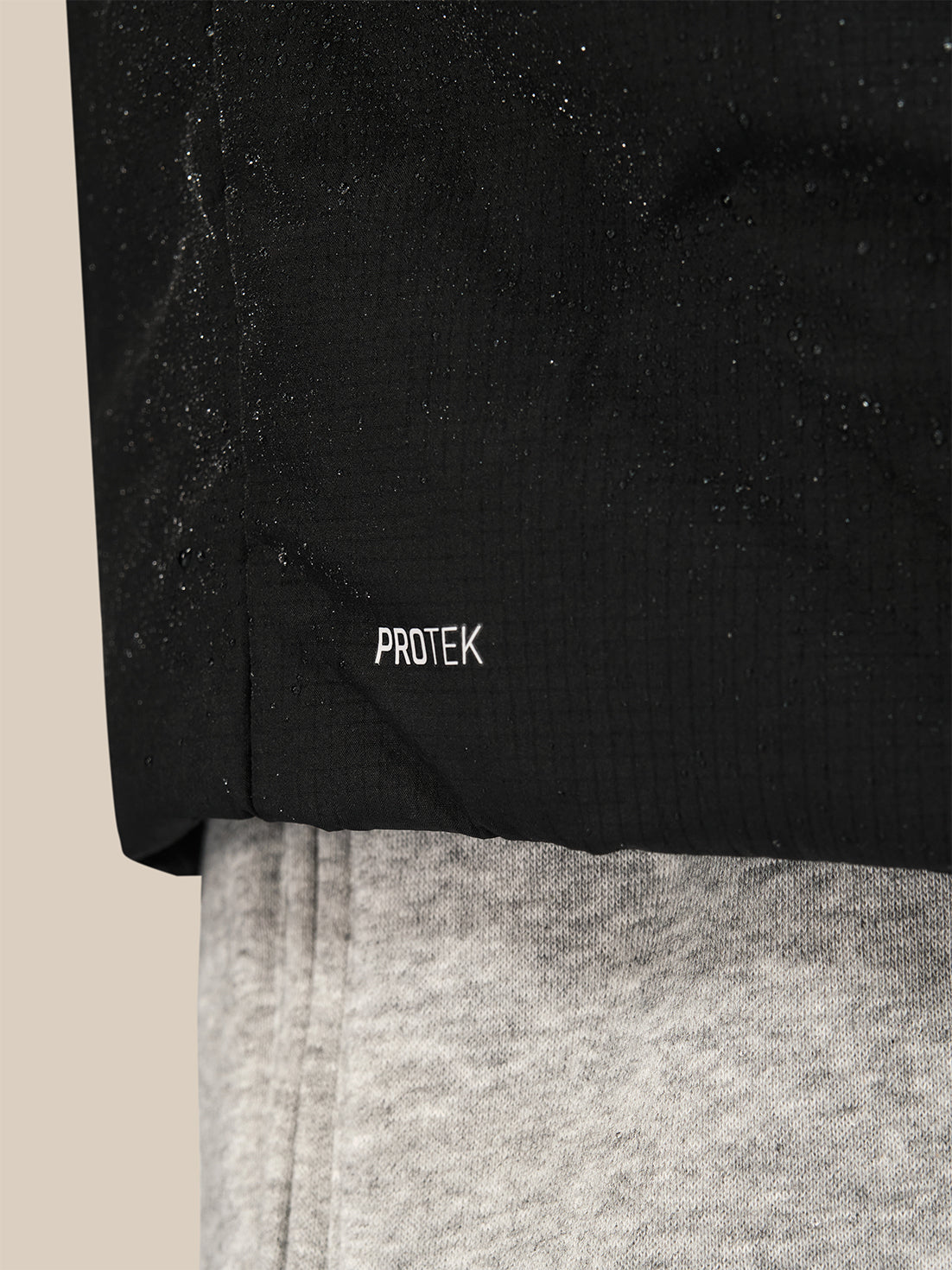 Chaqueta acolchada con capucha y manga larga para Hombre - Negro - Black