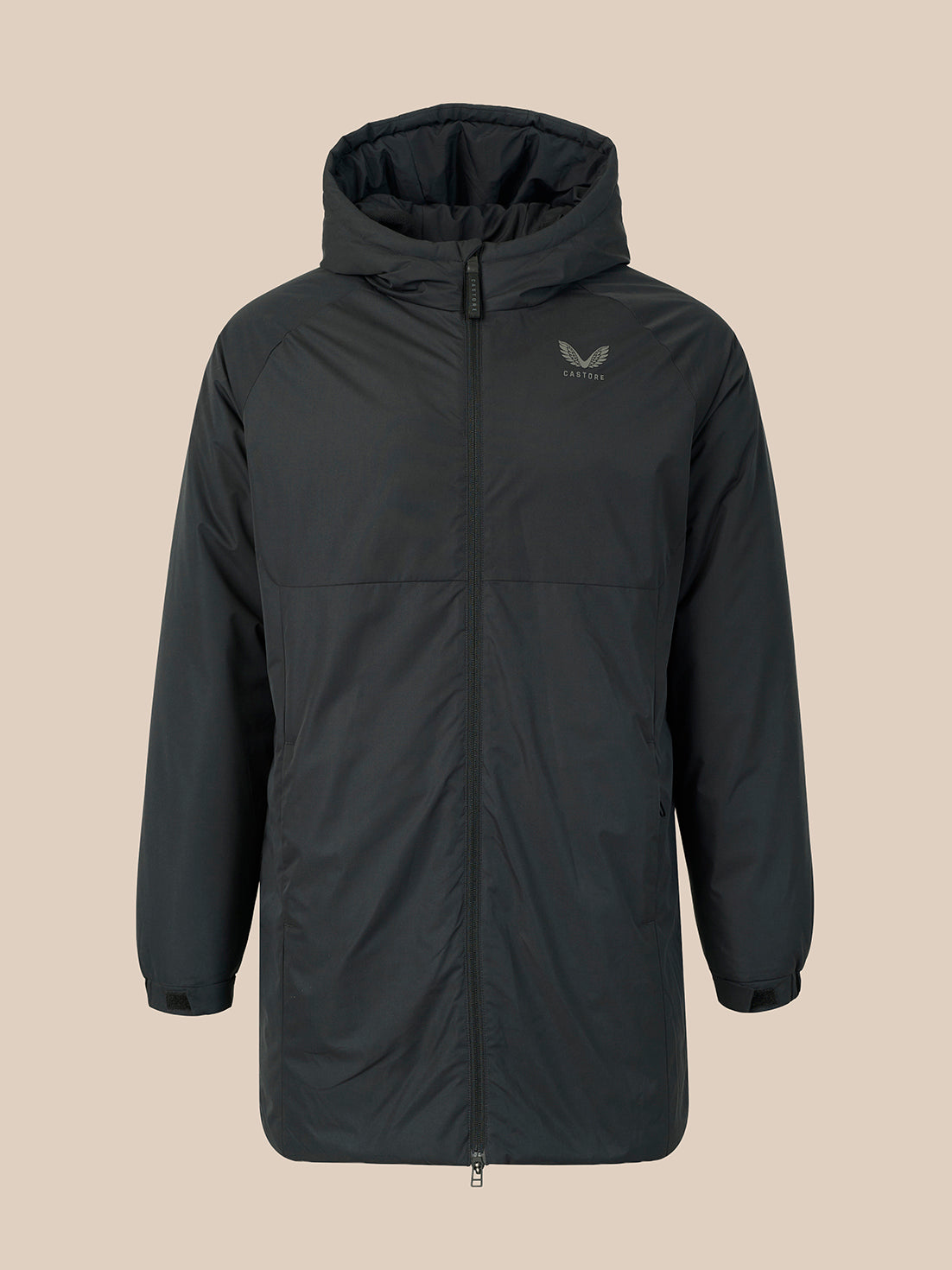 Men's Longline Jacket - Black - Black
