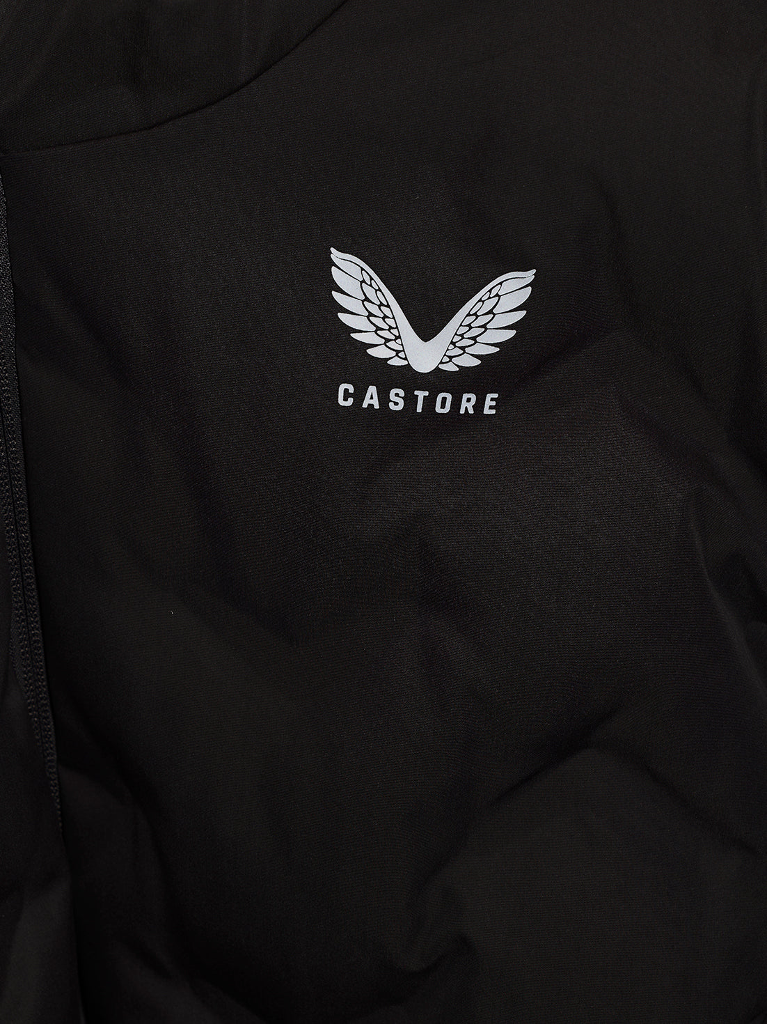 Heren gewatteerde jas met capuchon - Grijs - Gunmetal
