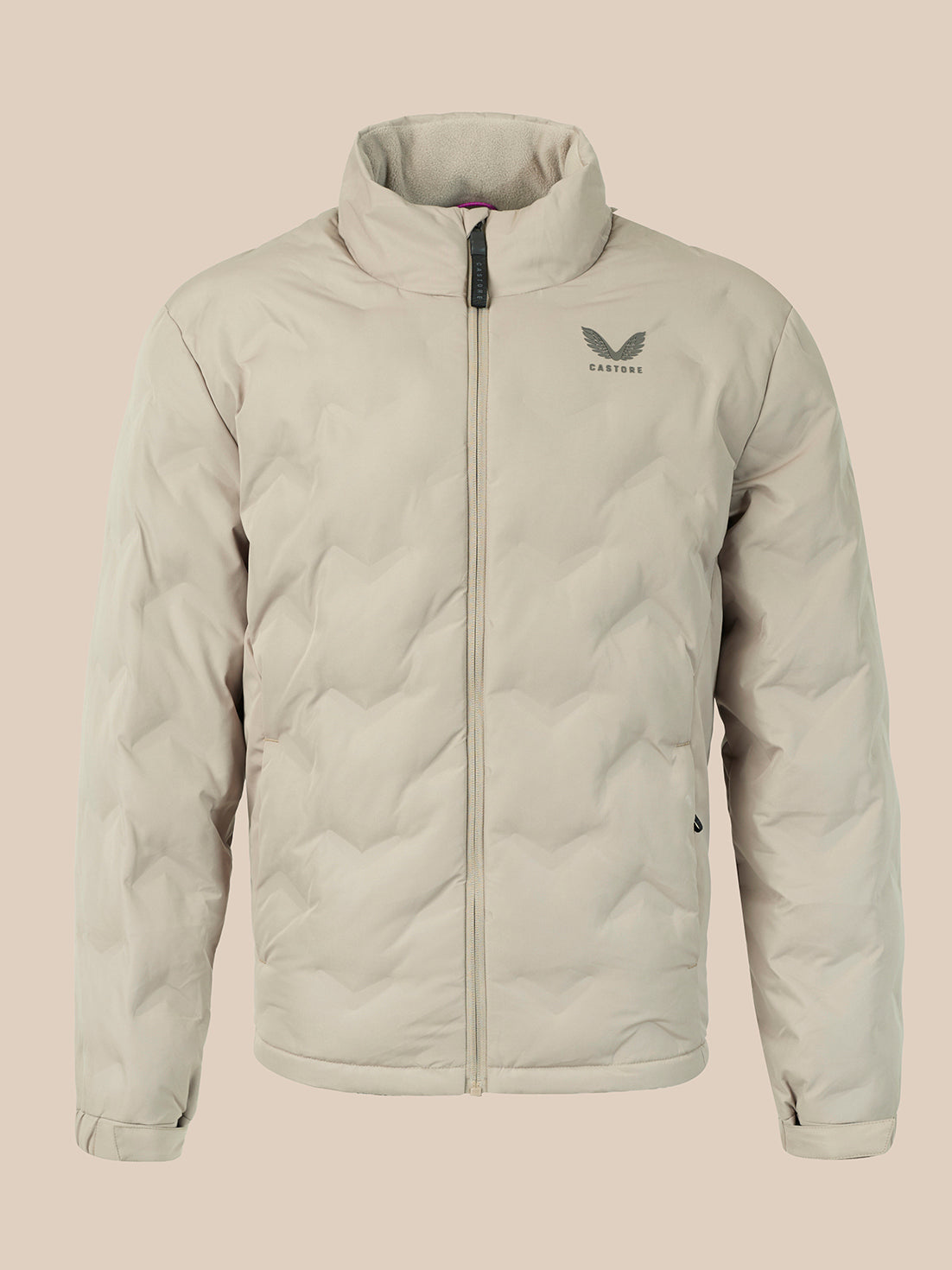 Hombre Chaqueta acolchada - Topo - Taupe