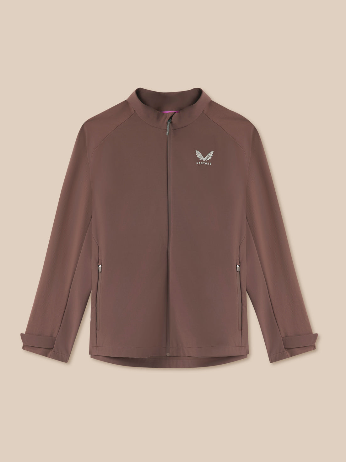 Heren Golf LVS Athletic Fit Jas – Bruin - Deep Mahogany