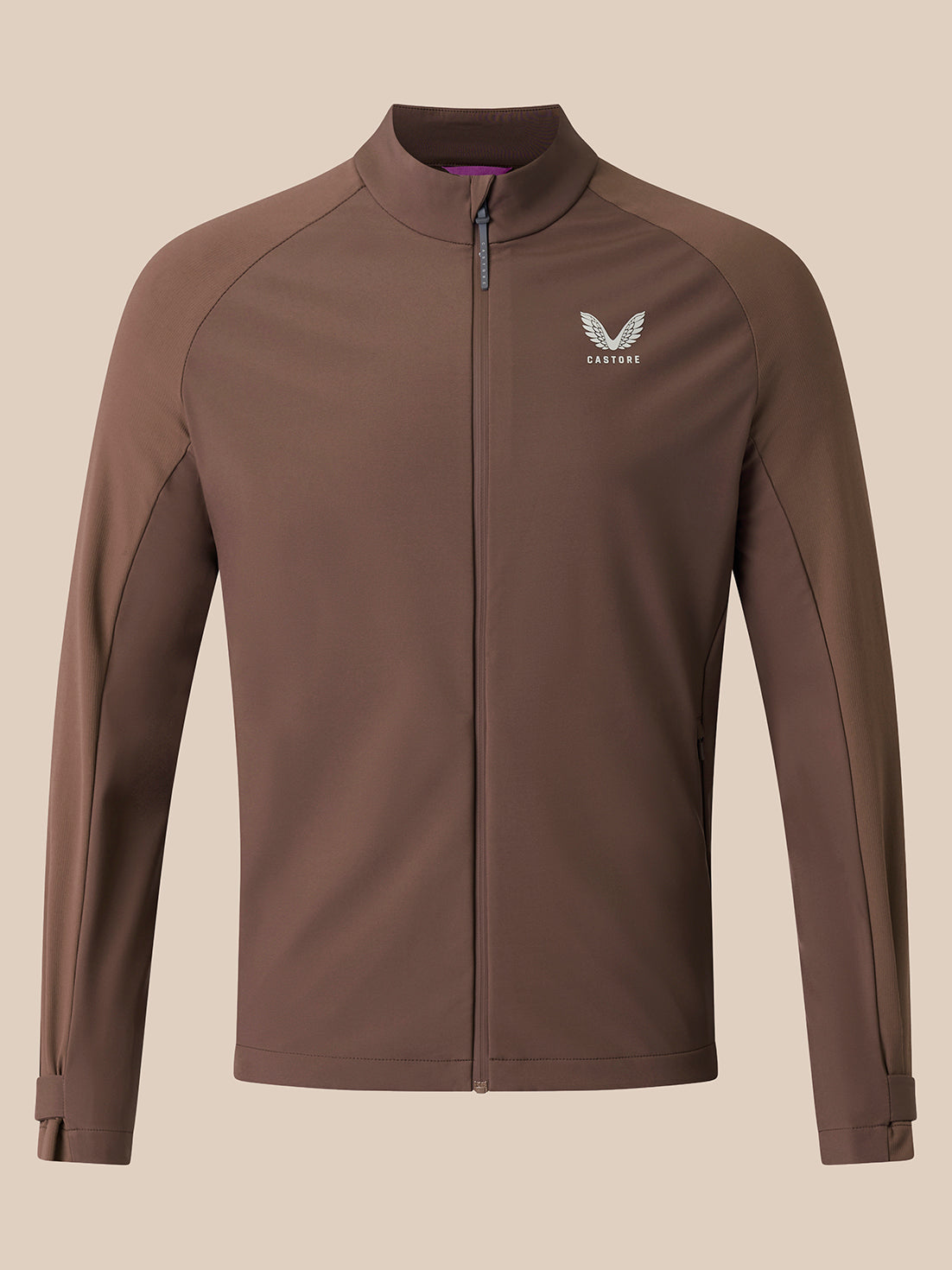 Heren Golf LVS Athletic Fit Jas – Bruin - Deep Mahogany