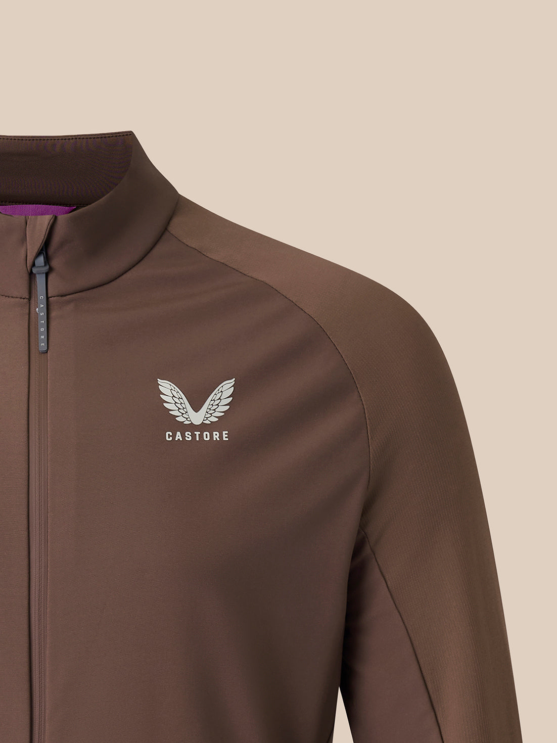 Heren Golf LVS Athletic Fit Jas – Bruin - Deep Mahogany