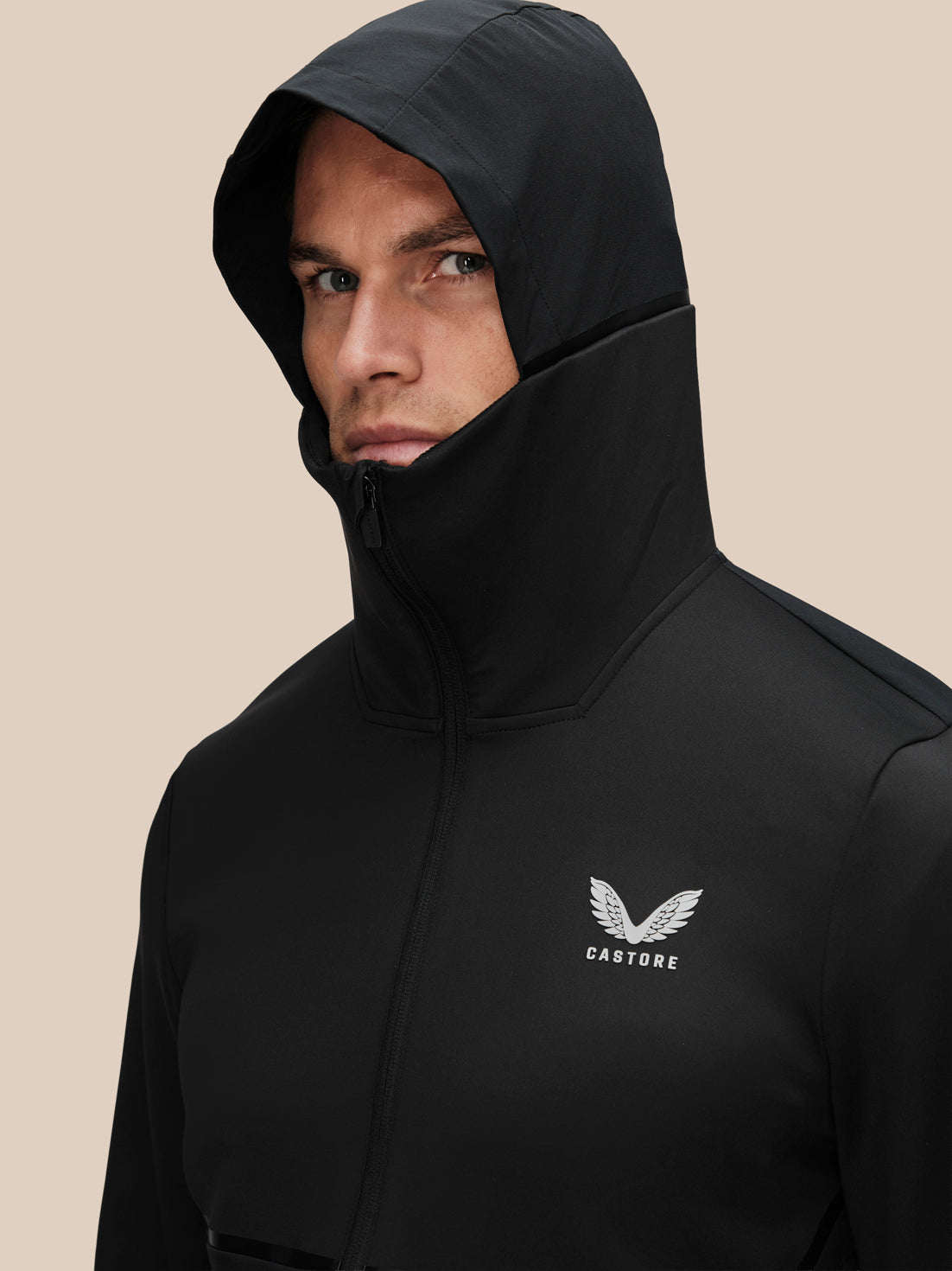 Chaqueta Hombre Thermo Athletic Fit – Negro - Negro