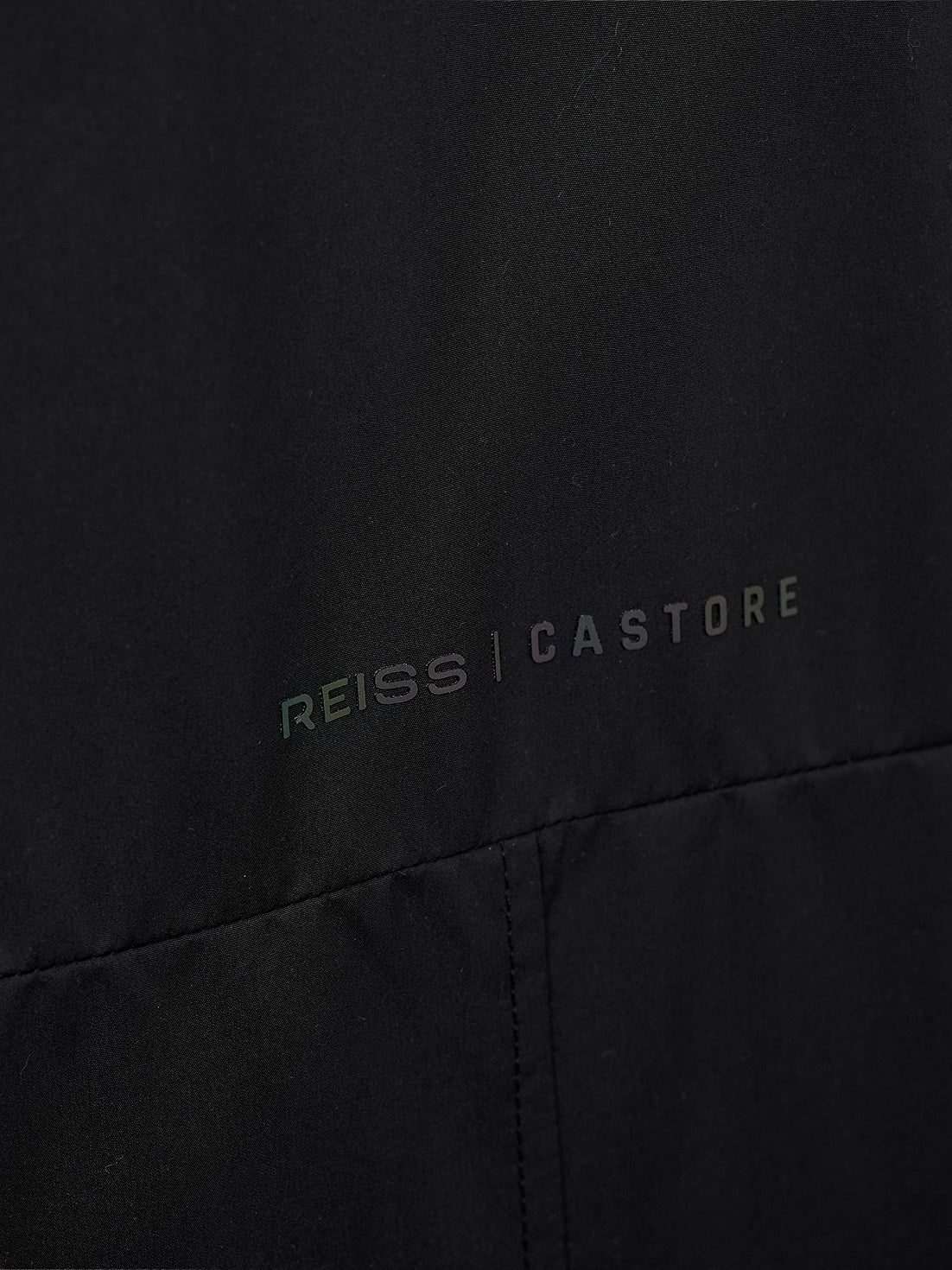 Herren Reiss x Castore Bench Jacke – Schwarz - Schwarz
