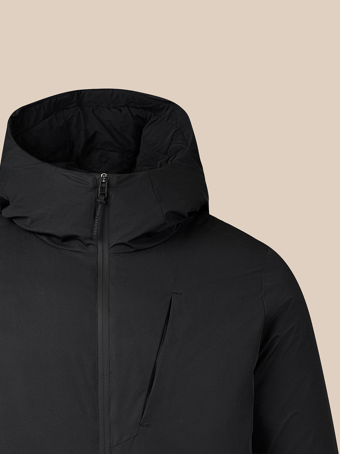 Herren Reiss x Castore Bench Jacke – Schwarz - Schwarz