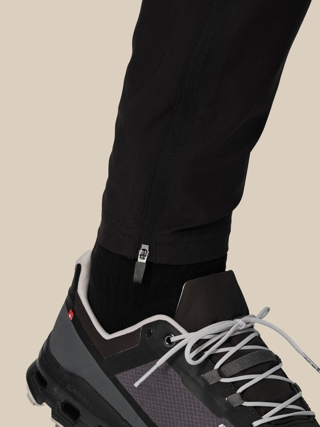 Hombre Jogger Thermo tejido de corte ajustado - Negro - Negro