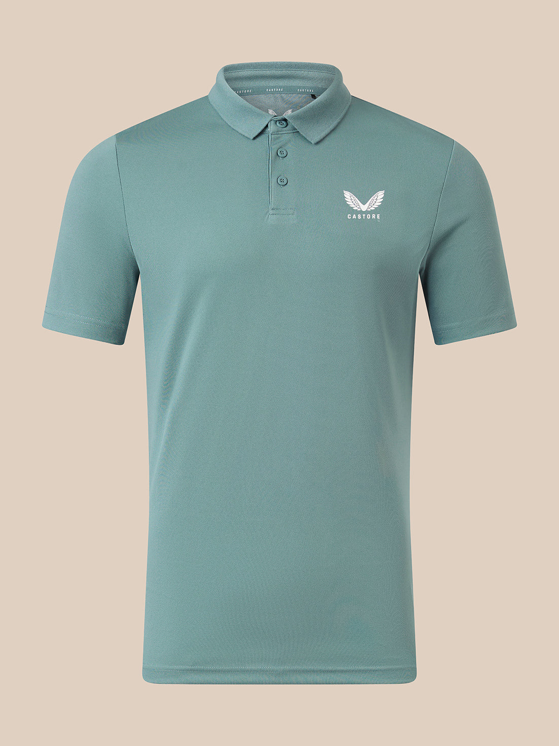 Herren Core Athletic Fit Poloshirt - Blau - Blau