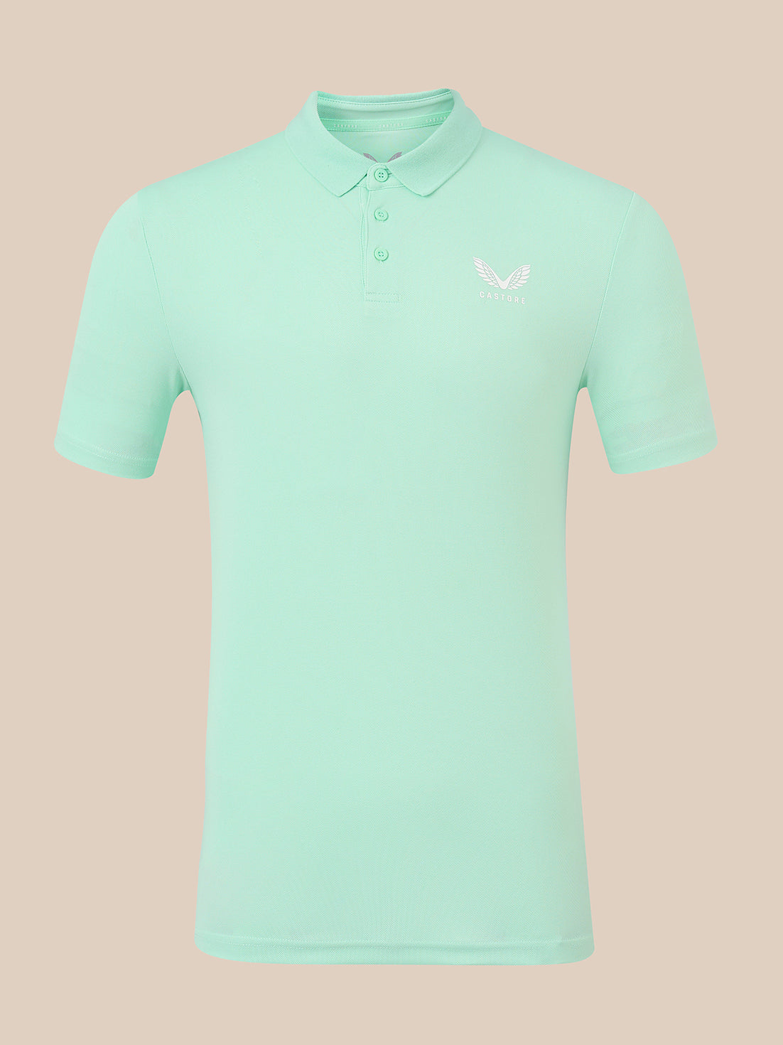 Herren Core Kurzarm-Poloshirt – Grün - Grün