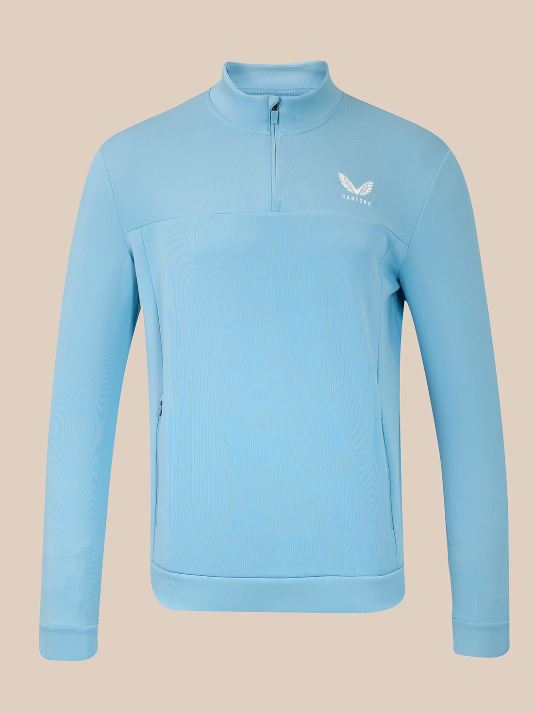 Herren Flex 1/4-Zip-Sweatshirt – Blau - Blau