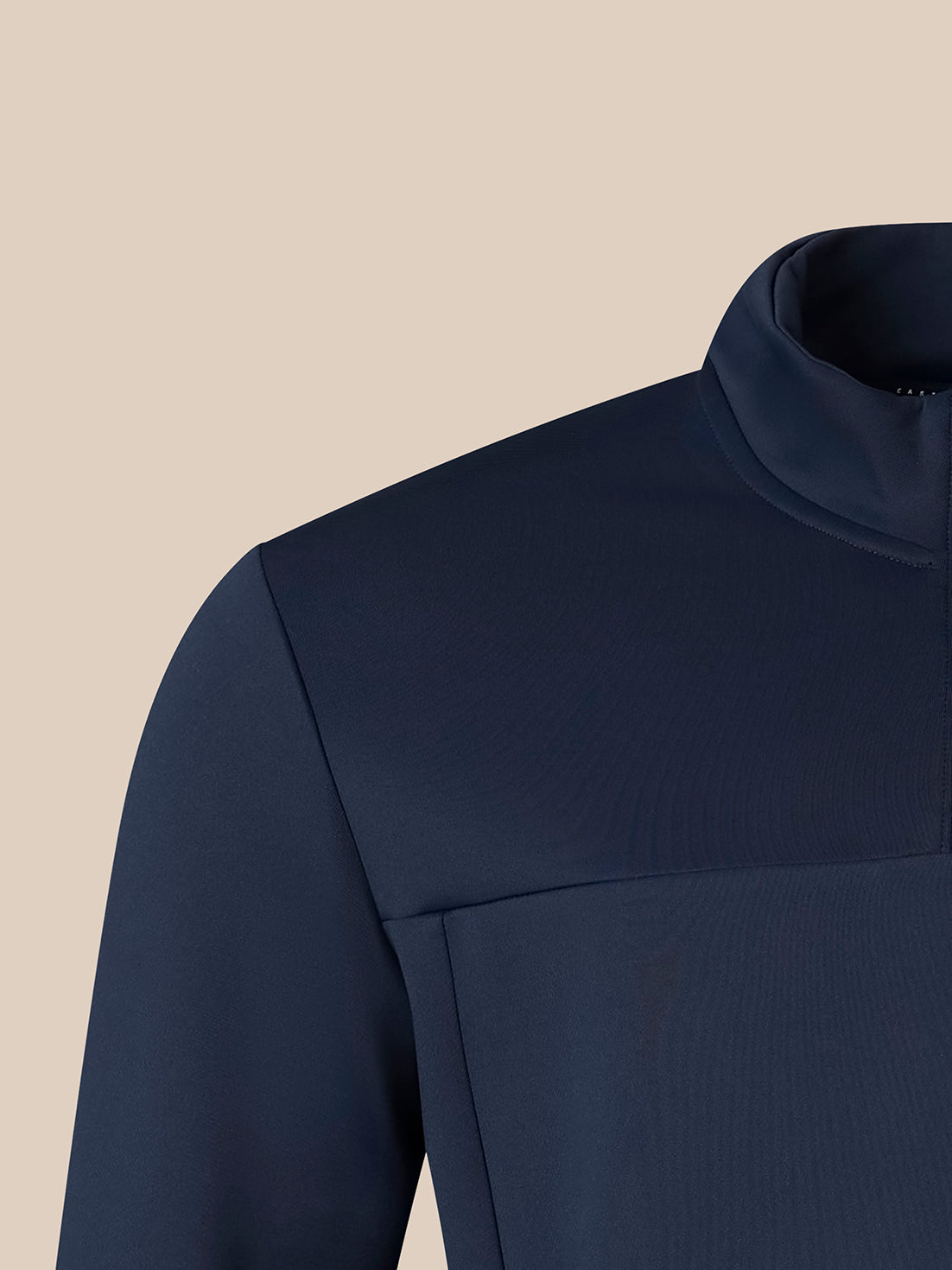 Herren Flex 1/4-Zip-Oberteil - Marineblau - Marineblau
