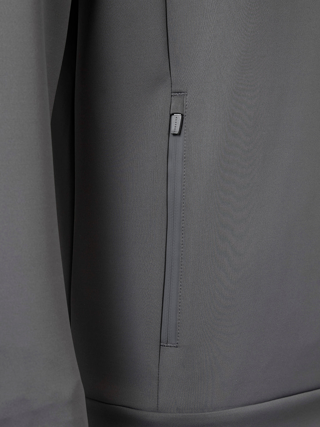Herren Flex 1/4-Zip-Oberteil - Grau - Gunmetal