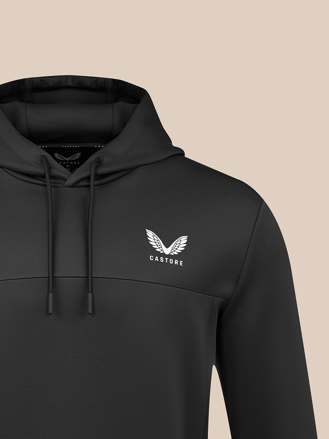 Herren Flex Hoodie – Schwarz - Schwarz