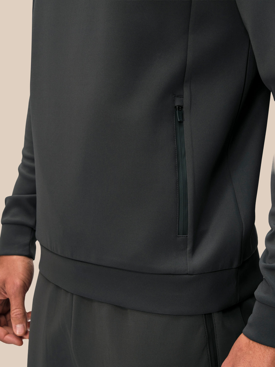 Herren Flex Hoodie – Gunmetal - Gunmetal