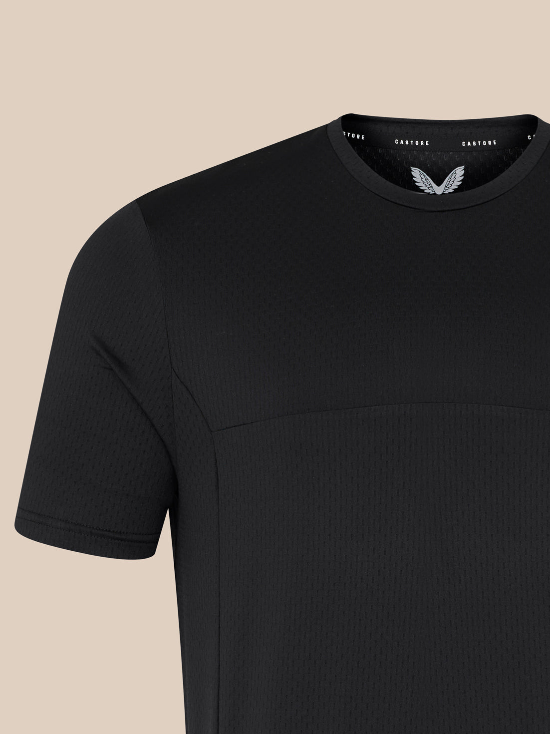 Men's Short Sleeve Training T-Shirt - Black - Black
