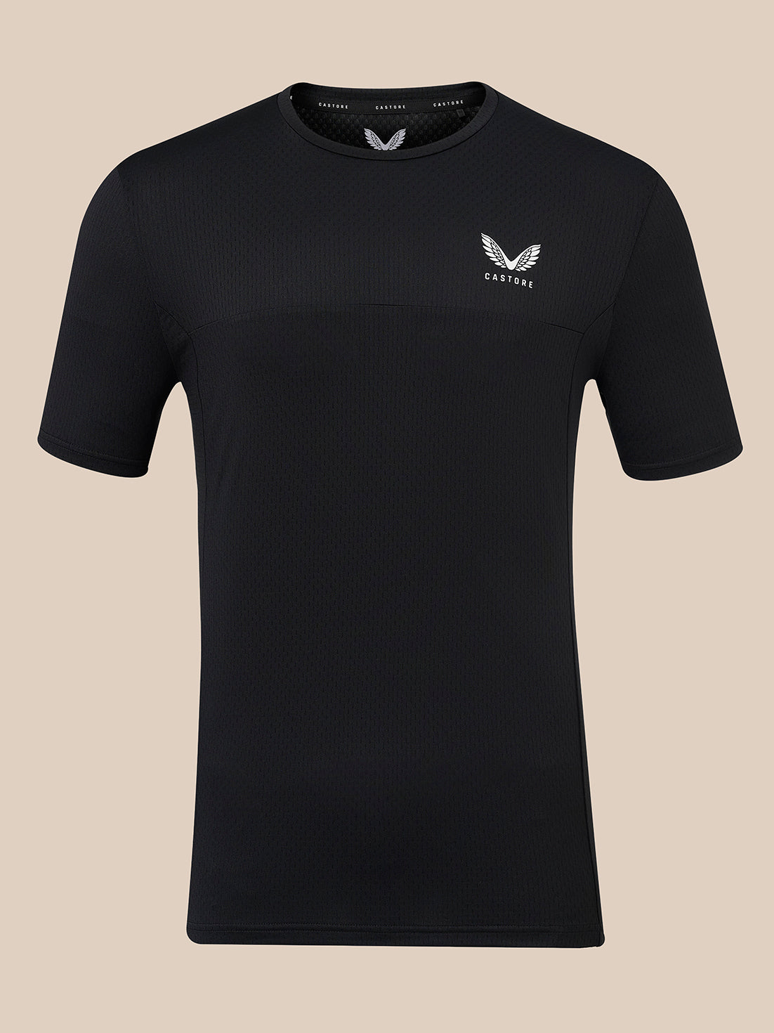 Herren Training T-Shirt – Schwarz - Schwarz