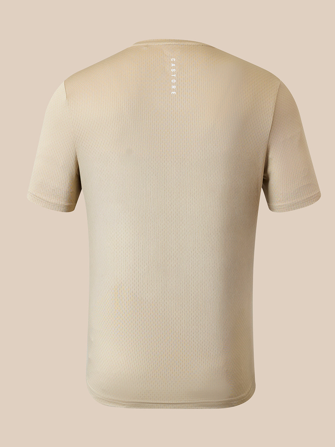 Herren Training T-Shirt - Beige - Beige