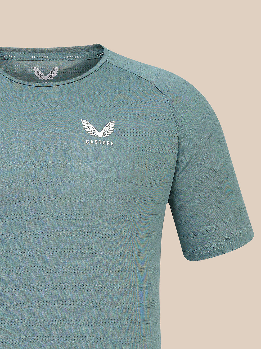 Herren Kurzarm-T-Shirt – Blau - Blau