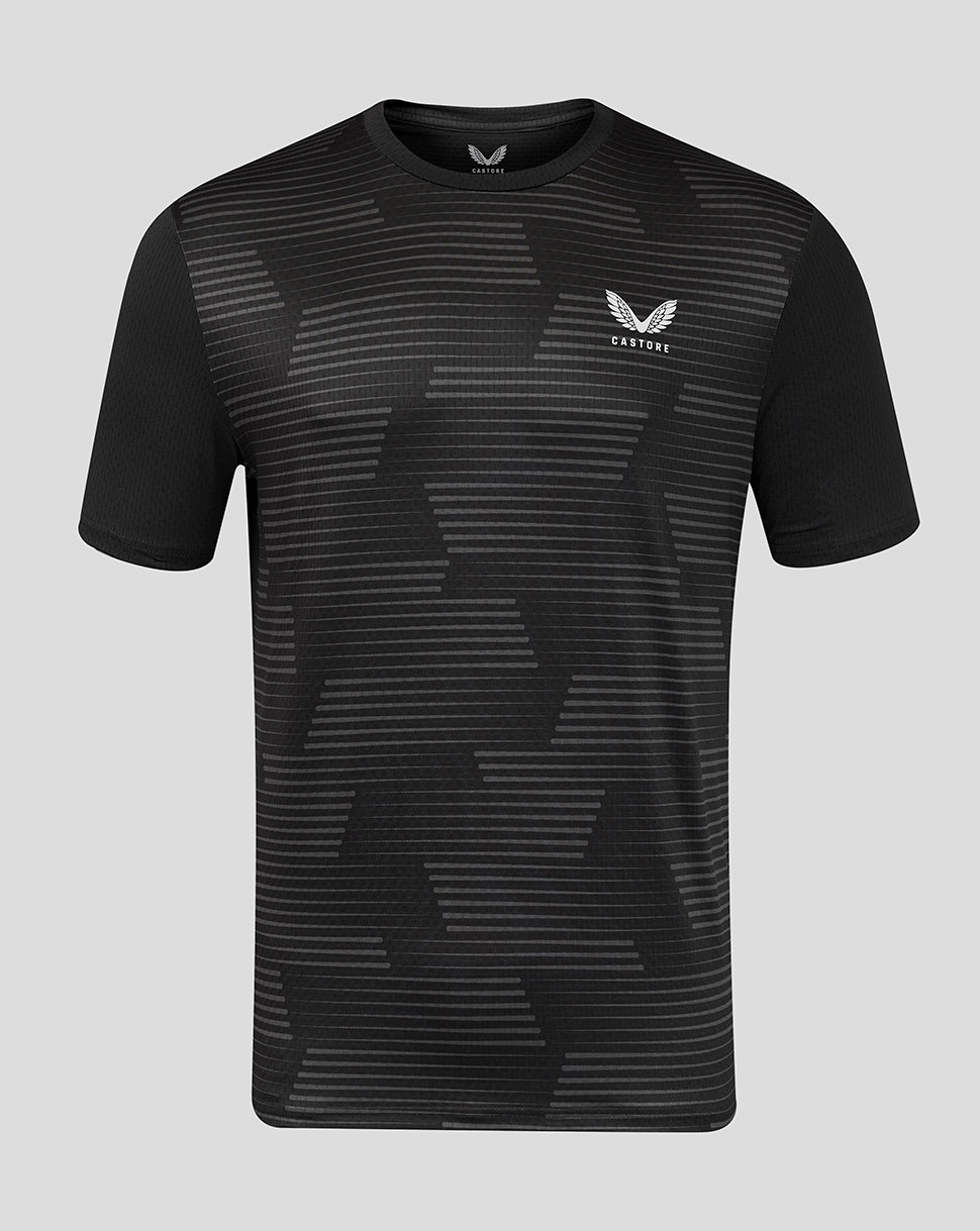 Men's All Over Print T-Shirt - Black