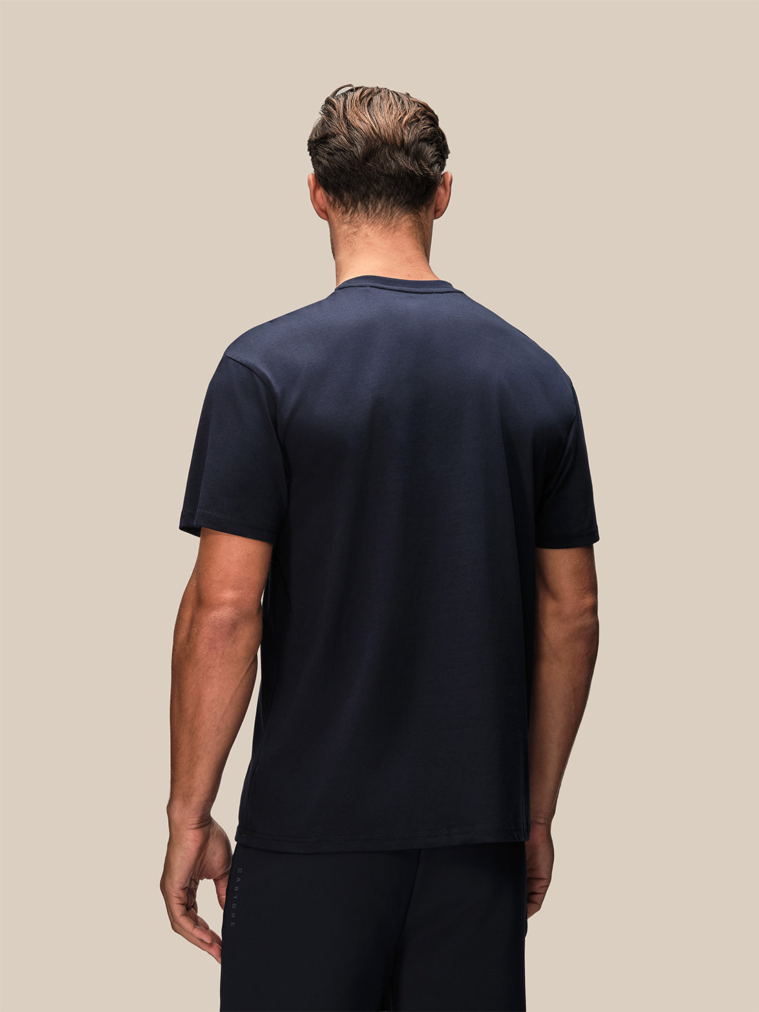 Herren Flex Kurzarm-T-Shirt – Marineblau