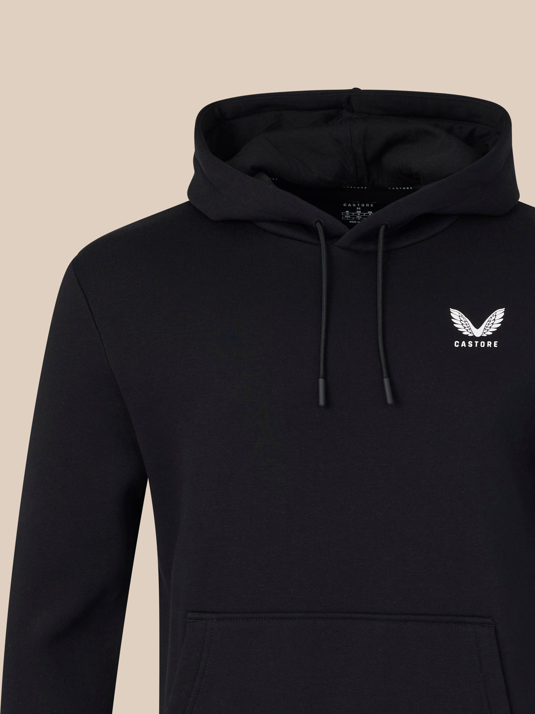 Herren Hoodie – Schwarz - Schwarz