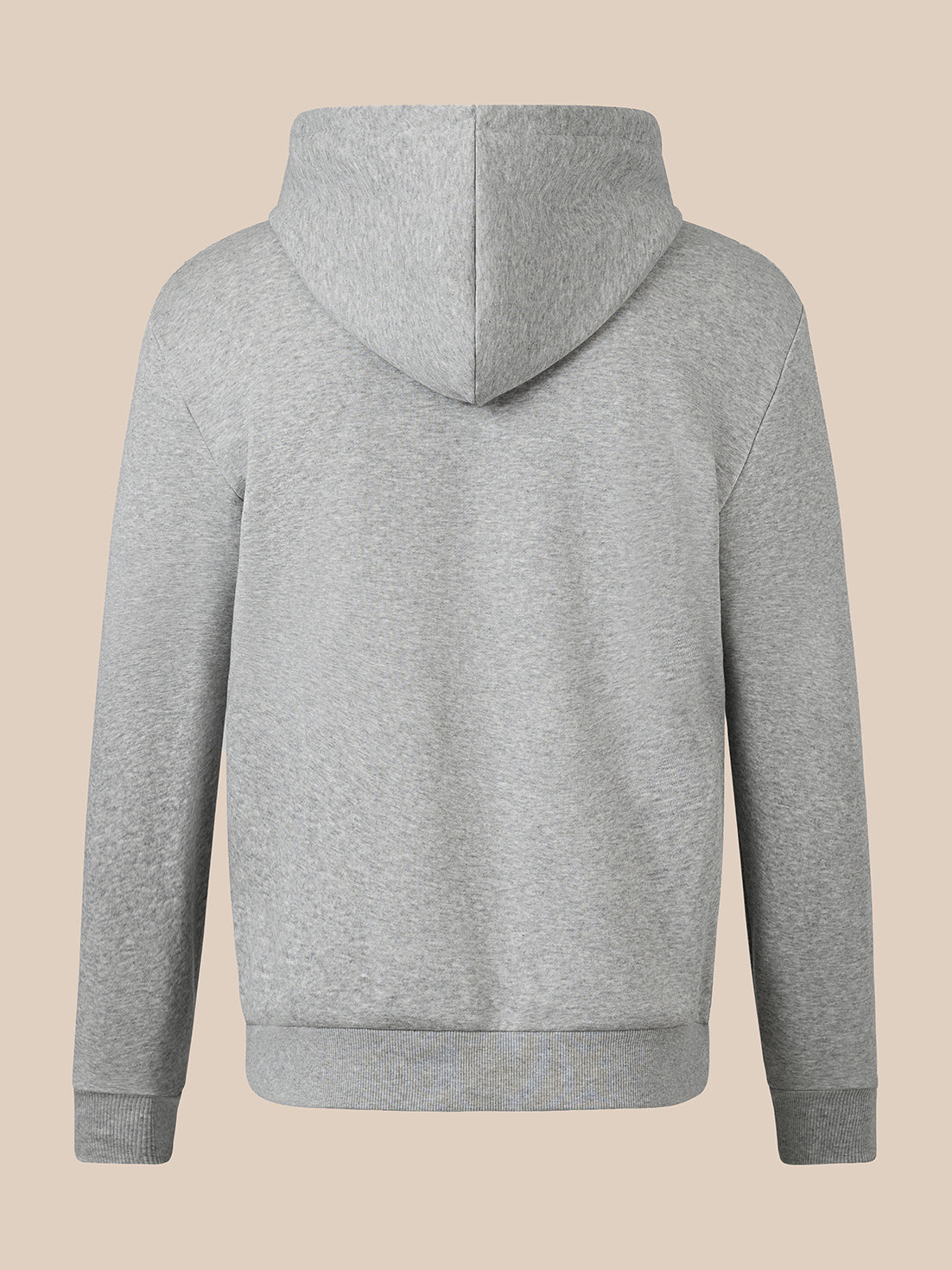 Herren Hoodie - Grau meliert - Grau