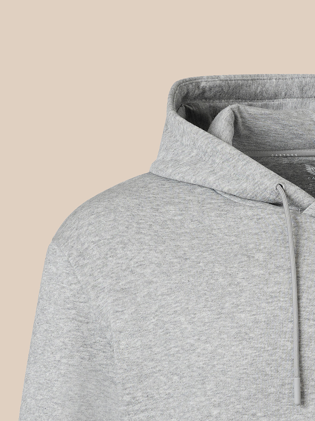 Herren Hoodie - Grau meliert - Grau