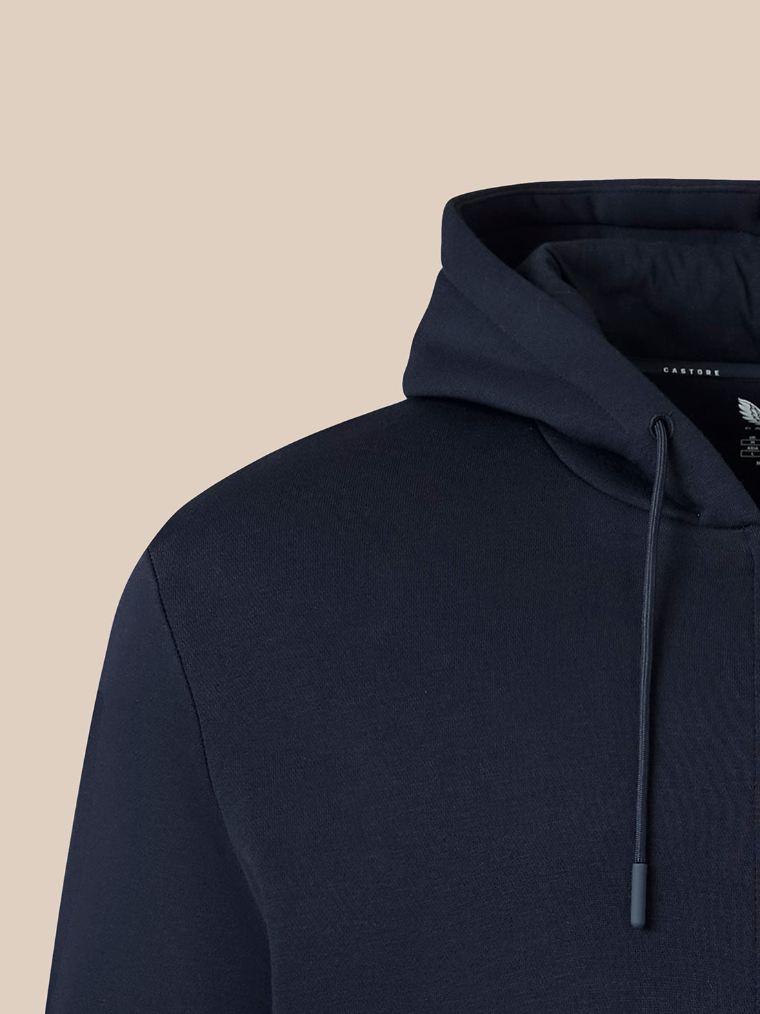 Hombre Sudadera con capucha con cremallera completa - Azul marino - Azul marino