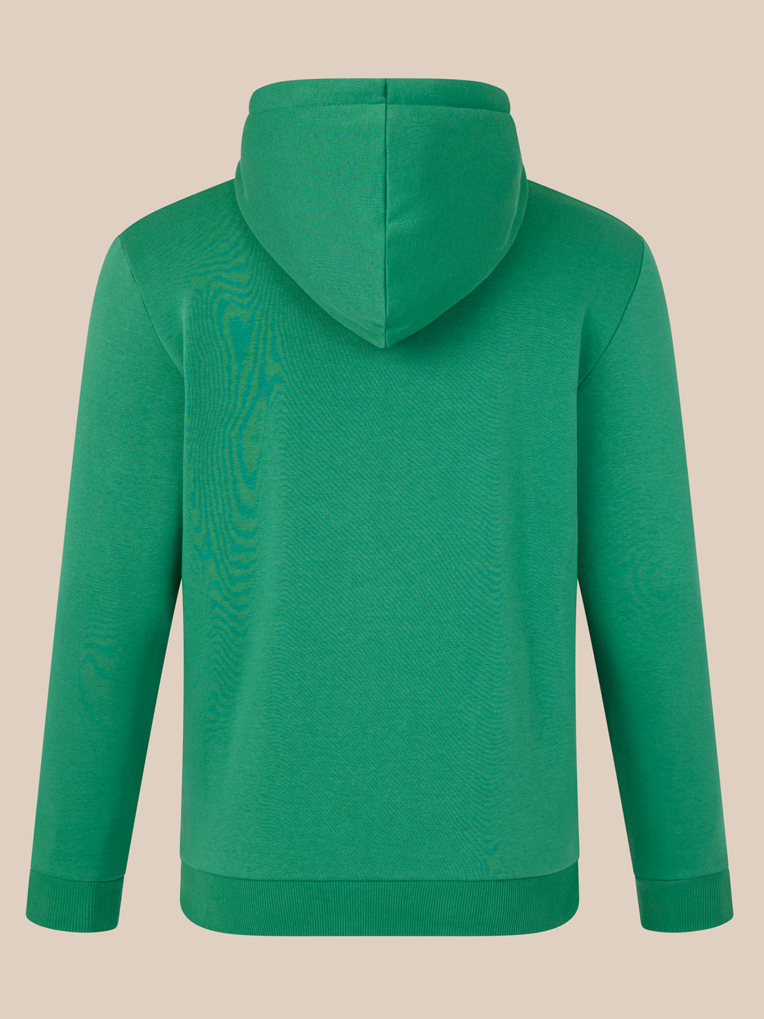 Herren Hoodie mit durchgehendem Zip – Grün - Grün