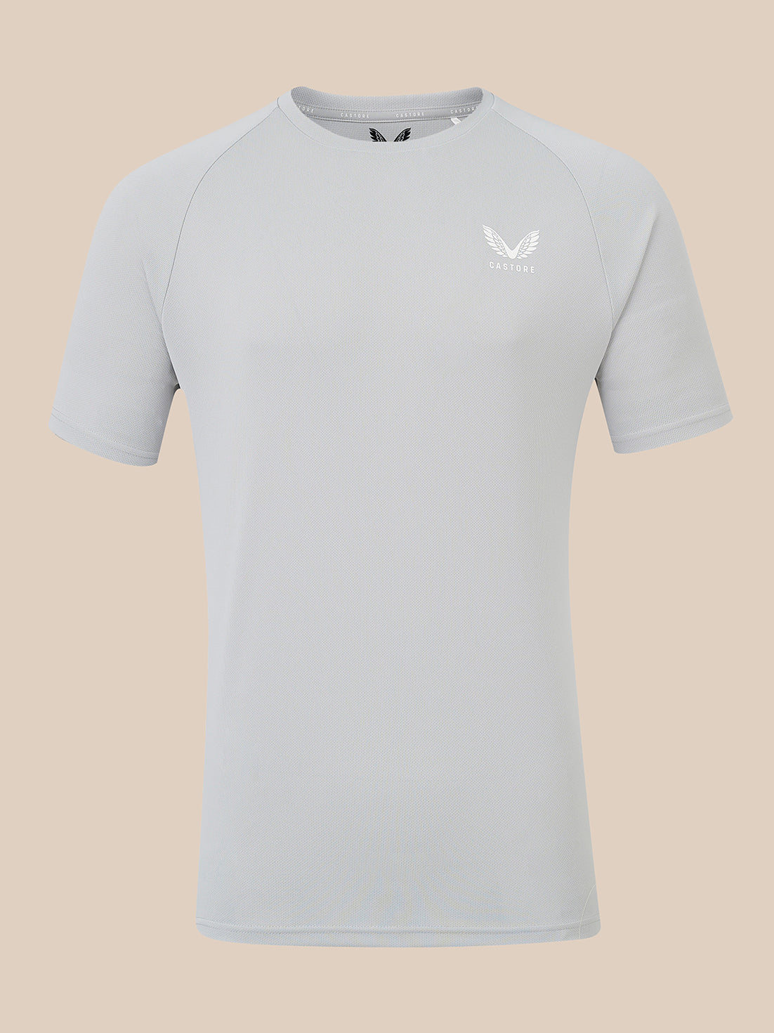 Herren Kurzarm-T-Shirt – Grau - Grau