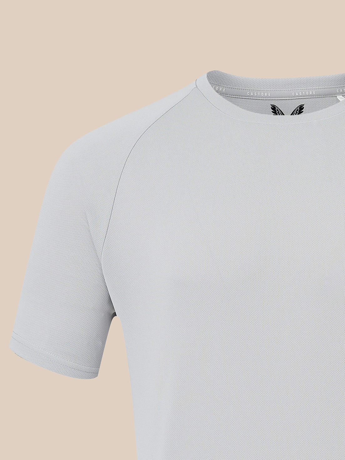 Herren Kurzarm-T-Shirt – Grau - Grau