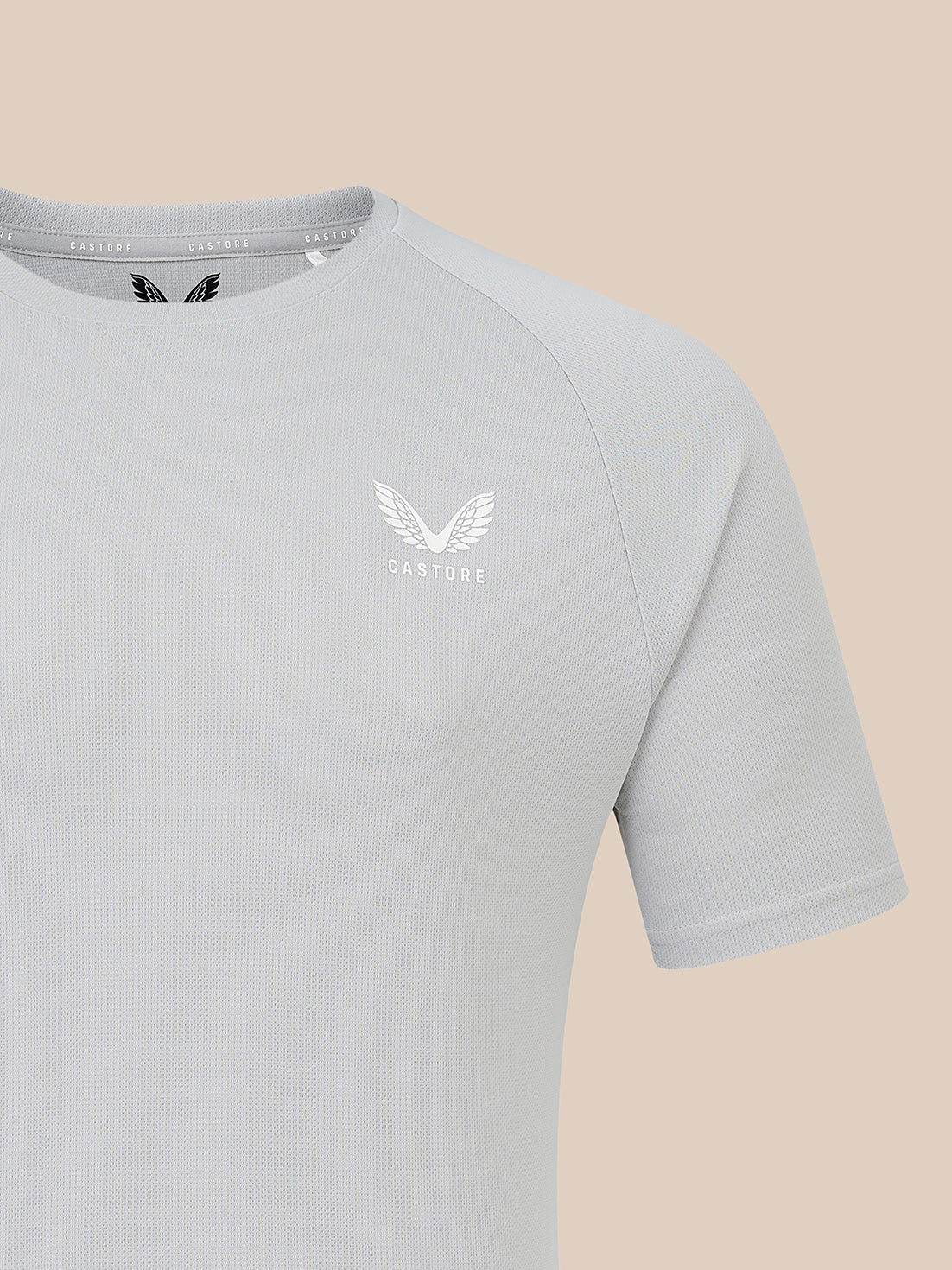 Herren Kurzarm-T-Shirt – Grau - Grau