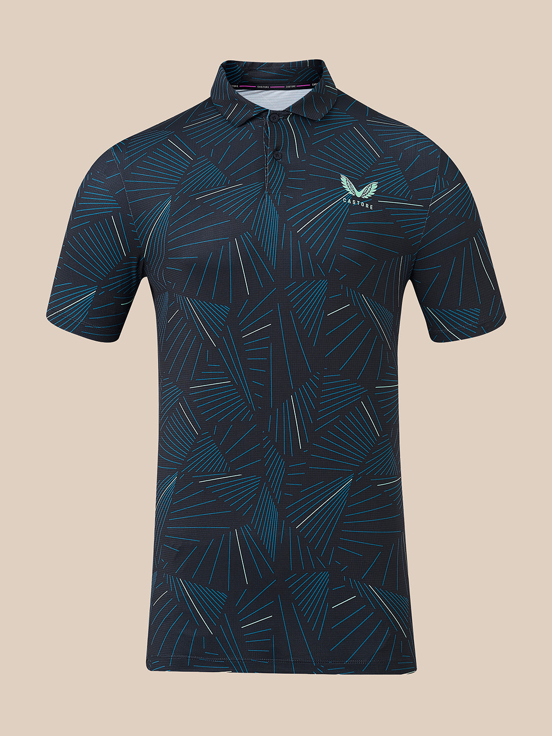 Herren Club Swing Kurzarm-Poloshirt – Marineblau - Marineblau