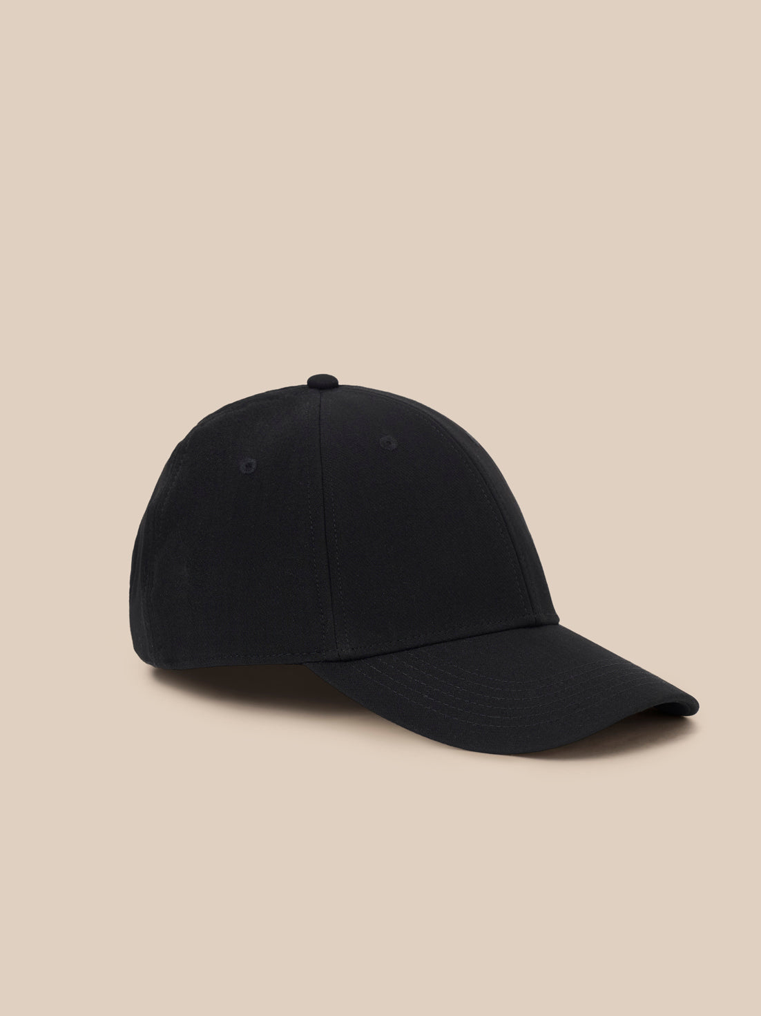 Unisex Core Cap – Schwarz - Schwarz/Silber reflektierend