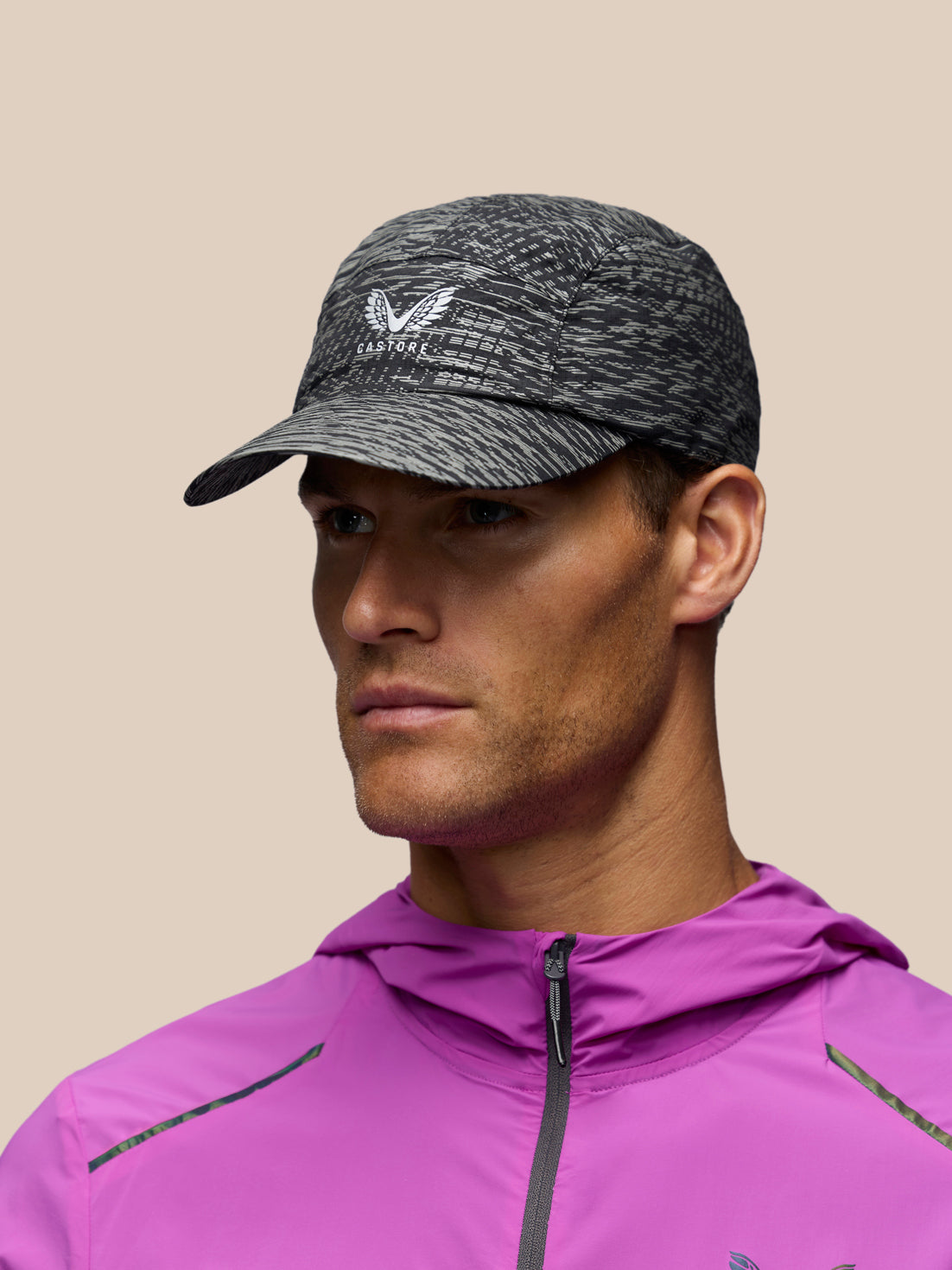 Unisex Running Cap – Schwarz - Schwarz
