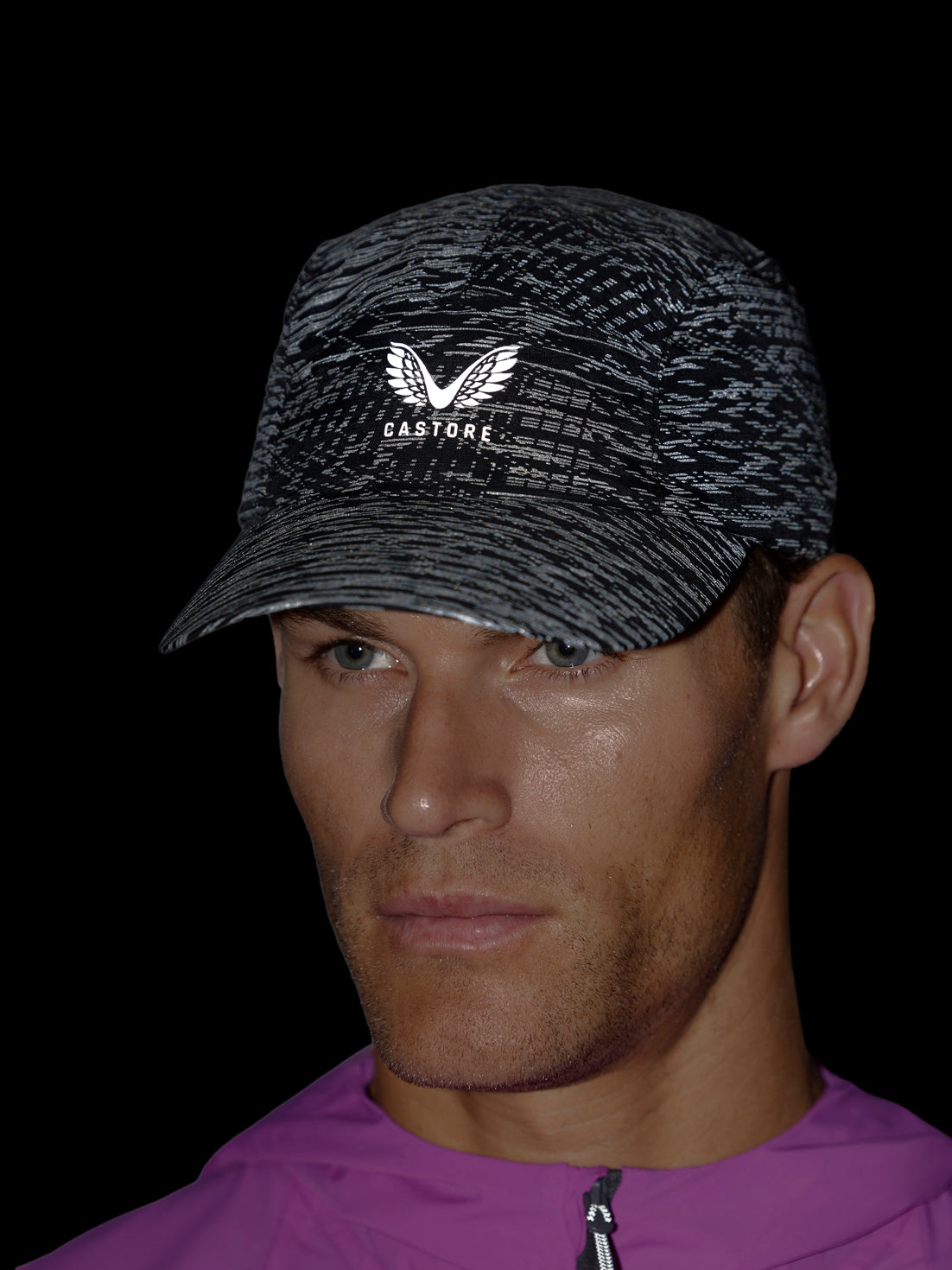 Unisex Running Cap – Schwarz - Schwarz