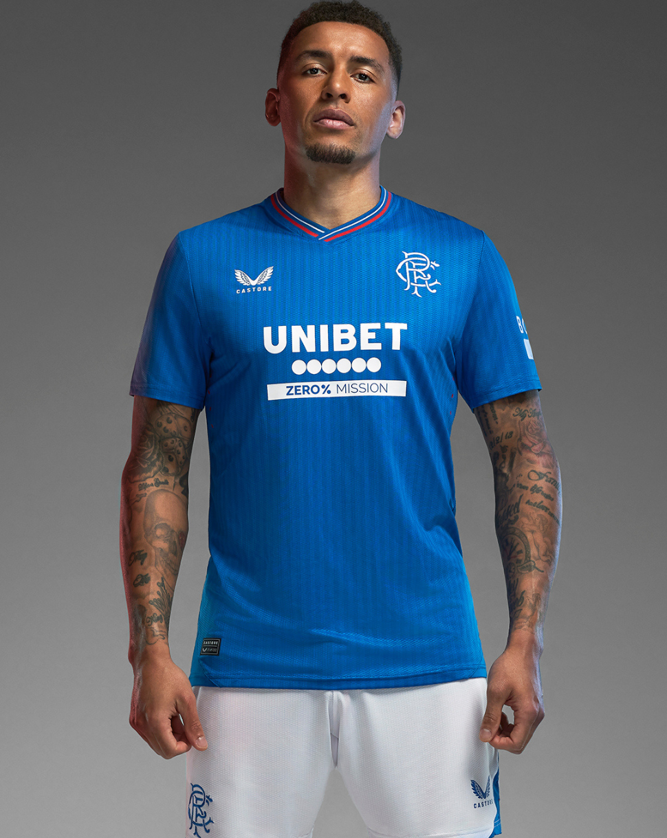 Rangers Heren 23/24 Thuis Shirt - Blauw