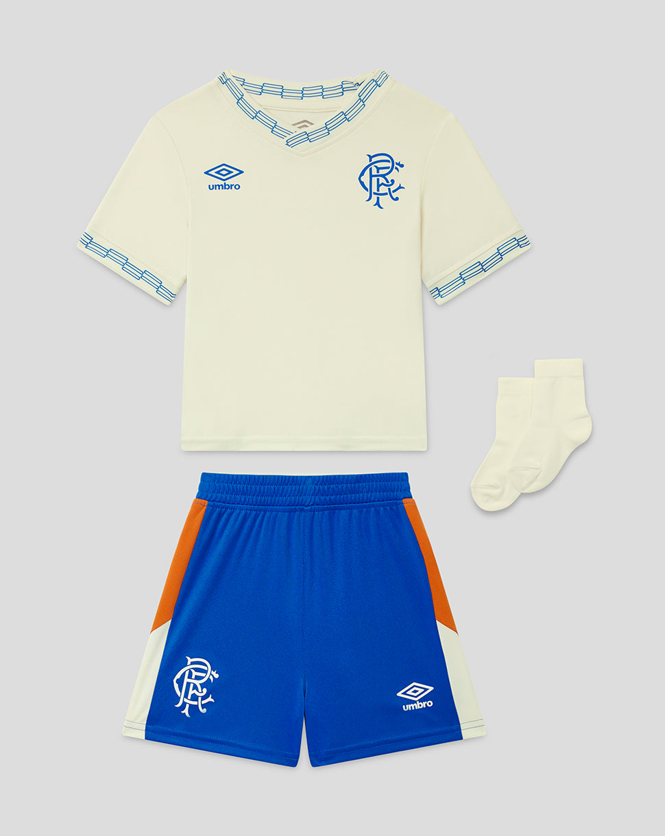 Rangers 26/27 Away Baby Kit - White