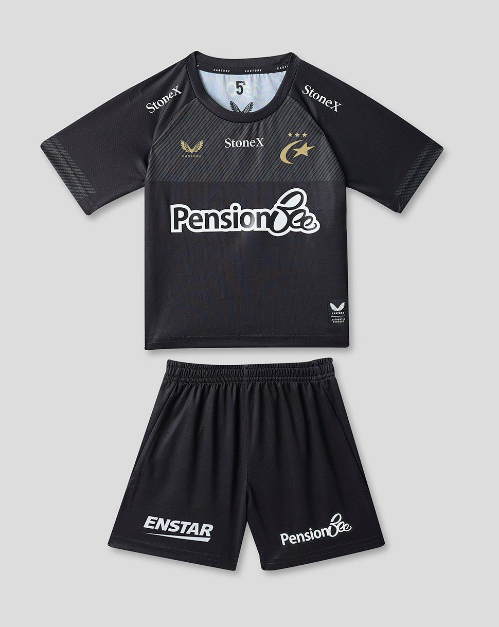 Saracens 2026/27 Baby Heim Trikotsatz - Schwarz