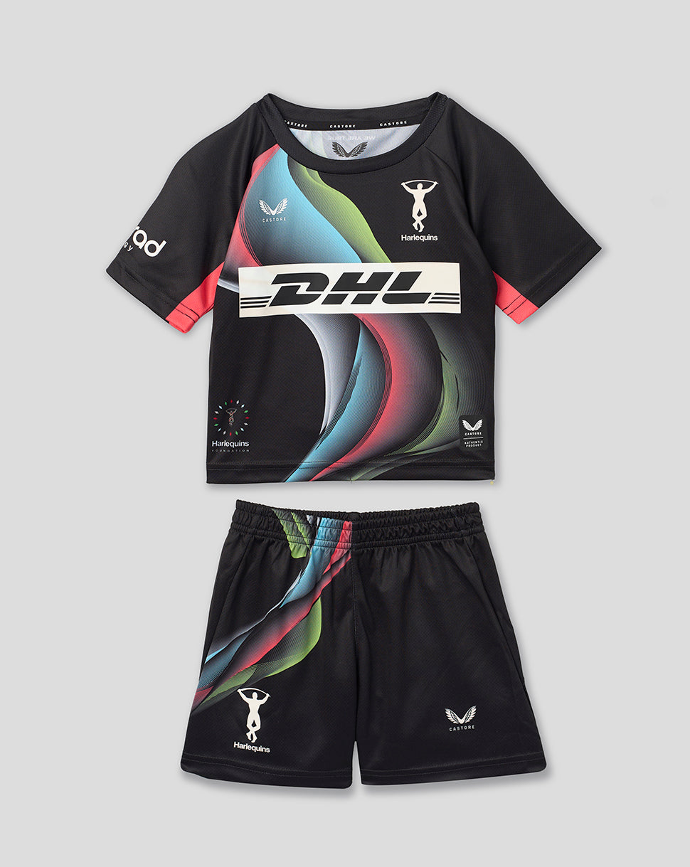 Harlequins 2026/27 Big Game Infant Kit - Black/Multi