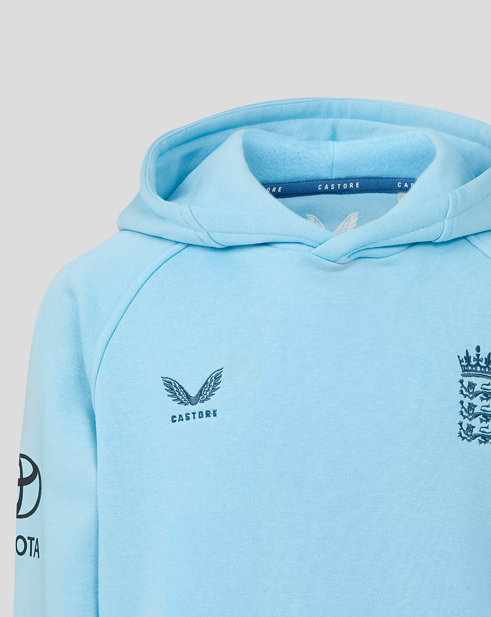 Sudadera con capucha England Cricket Junior 26/27 Off Pitch - Azul