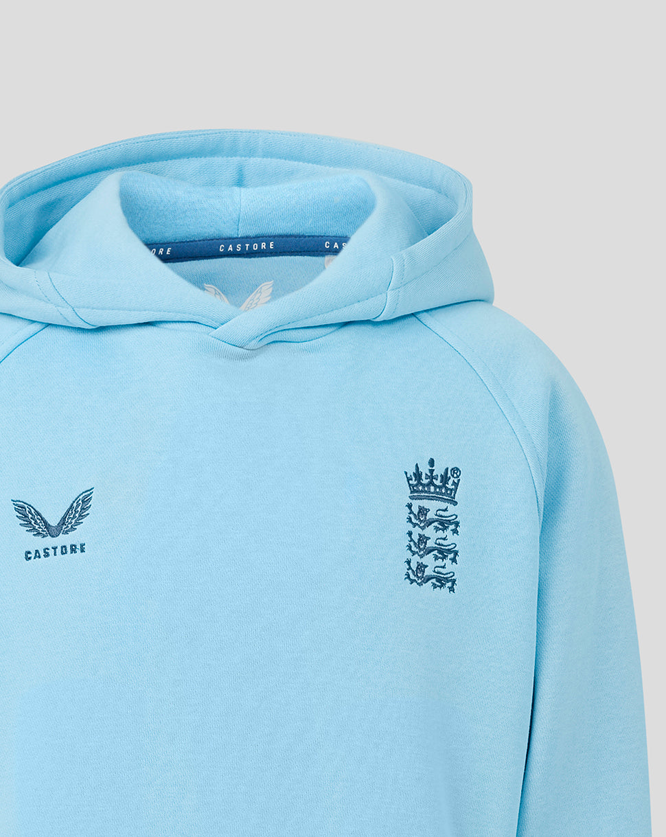 Sudadera con capucha England Cricket Junior 26/27 Off Pitch - Azul