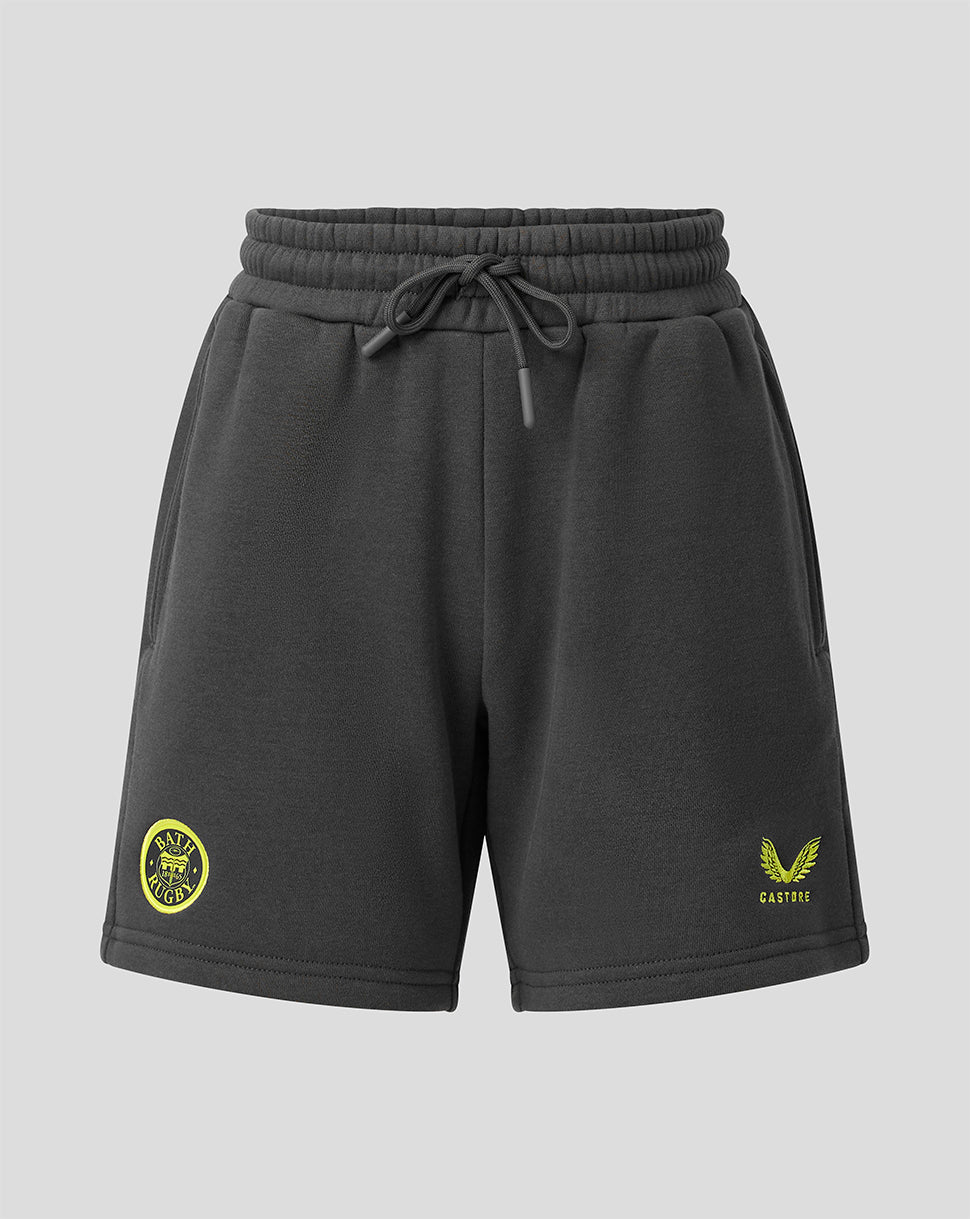Pantalón corto Bath Rugby Junior 2026/27 Travel Adapt Polar - Gunmetal