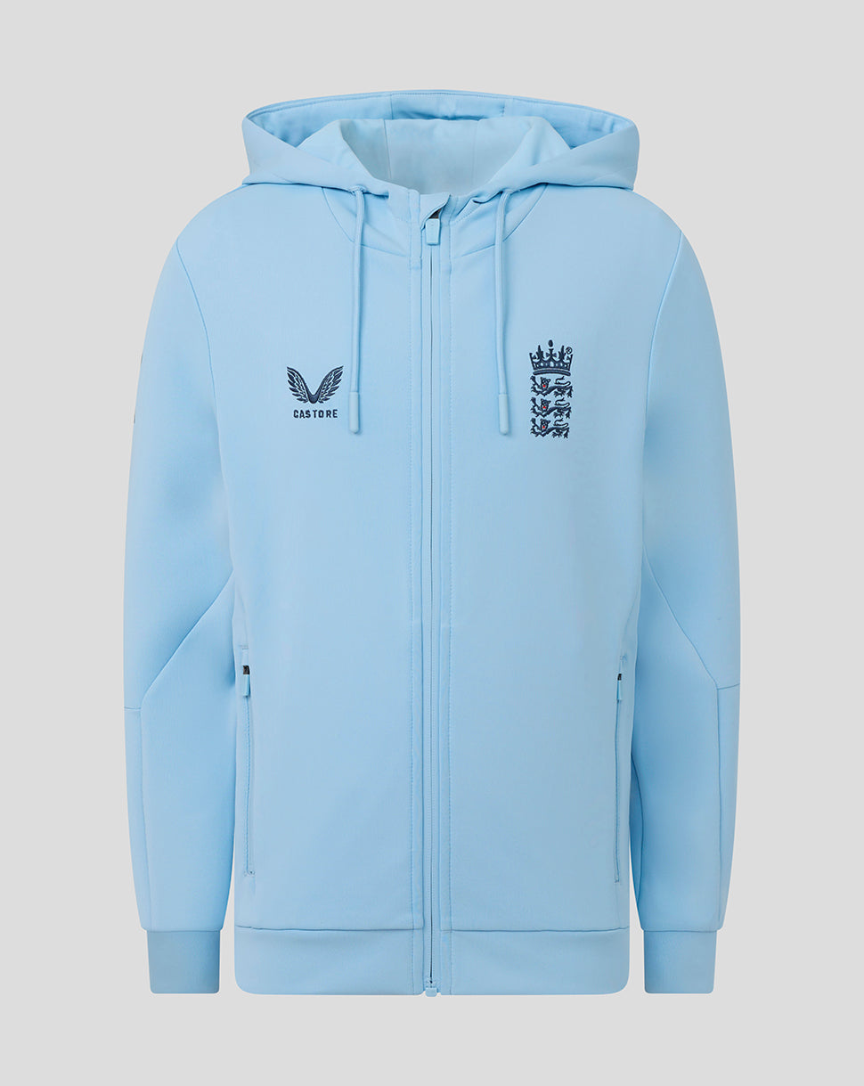 Sudadera con cremallera completa England Cricket 26/27 Off Pitch junior - Azul