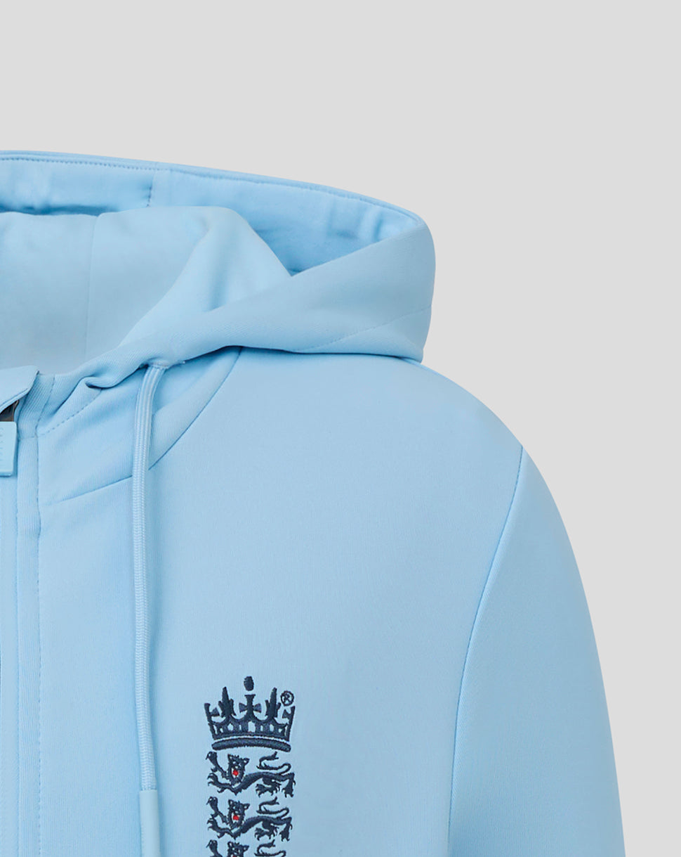 Sudadera con cremallera completa England Cricket 26/27 Off Pitch junior - Azul